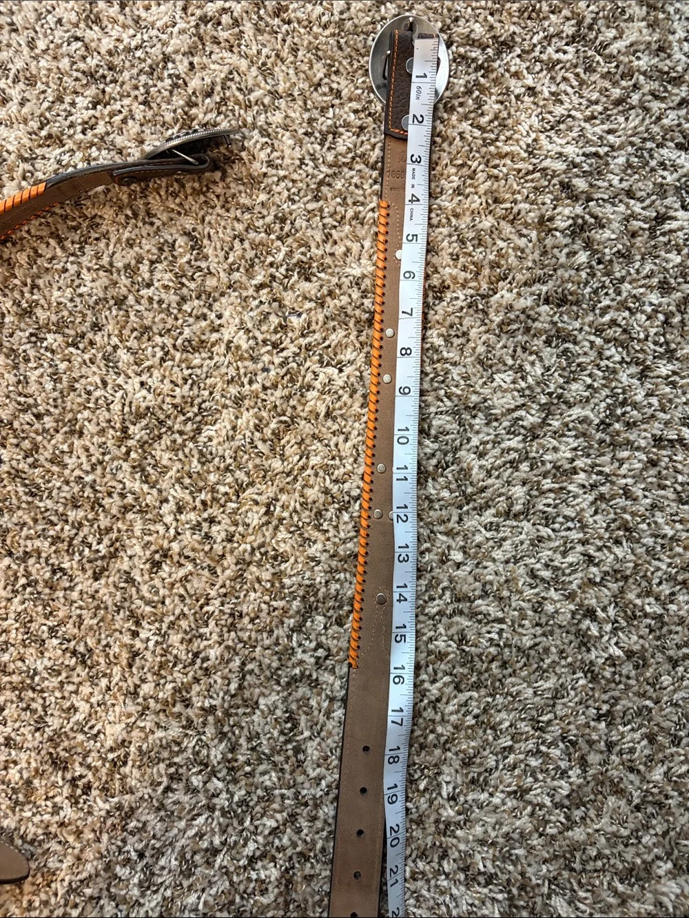 Hooey | Kids Western Whipstitch Leather Belt